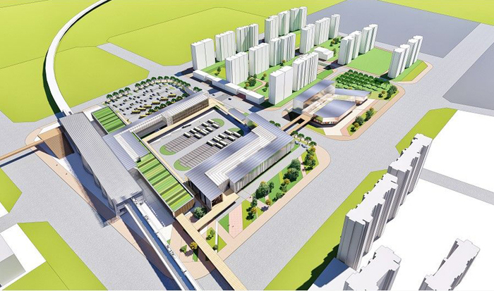 　22号线马昌营站效果图