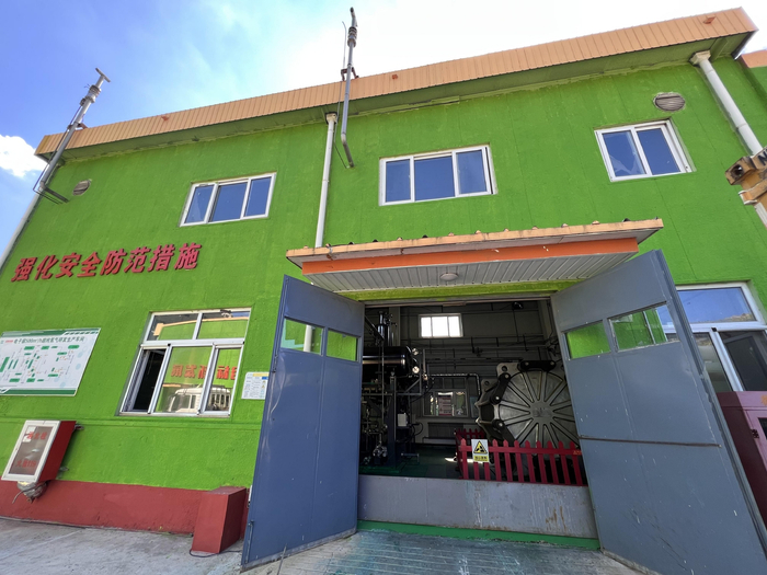 氢能产业园500m³/h氢气研发生产车间。新京报记者 陈璐 摄