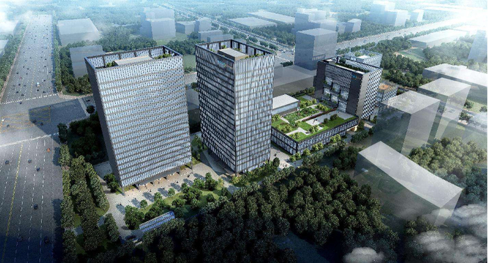 图/诺瓦光电显示控制系统产业化研发基地项目示意图