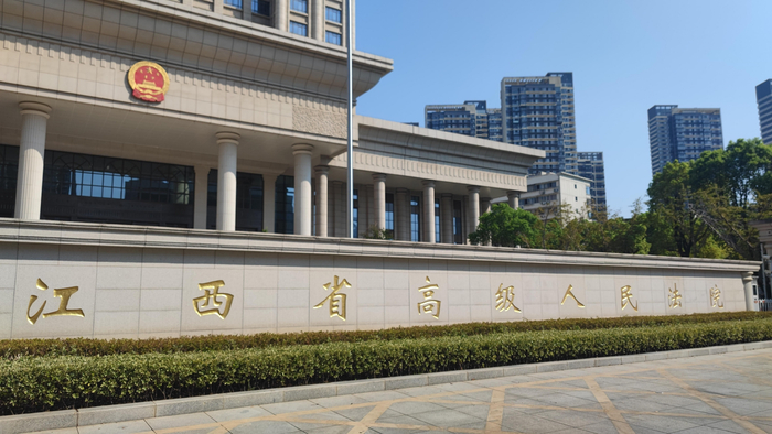 8月18日，江西省高级人民法院。新京报记者 罗振宇 摄