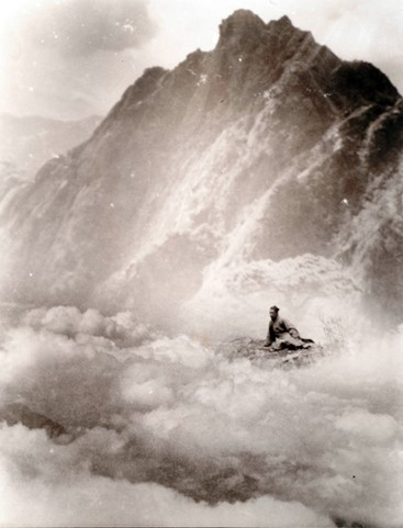 郎静山《有缘道士》