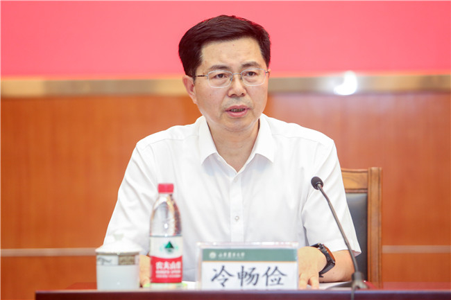 冷畅俭。&nbsp; &nbsp;山东农业大学官网 图