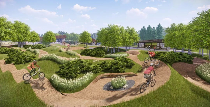 极限运动公园效果图。