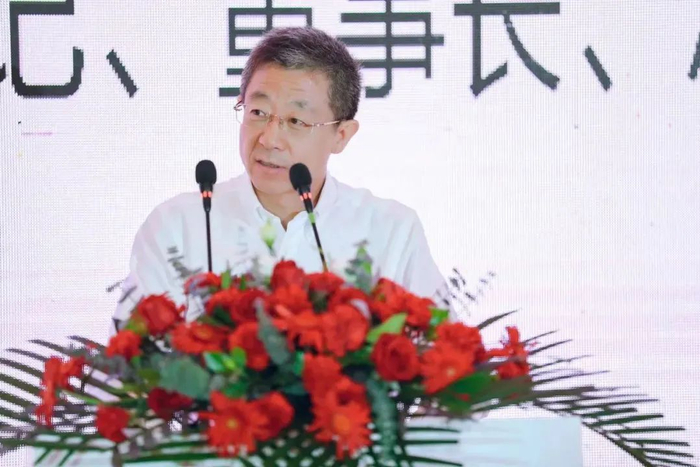 ▲中粮酒业党委书记、董事长、总经理王浩