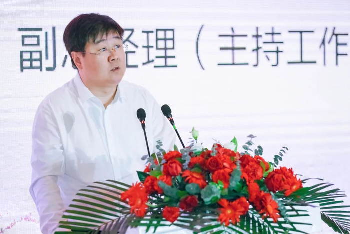 ▲中粮长城酒业党委副书记、副总经理（主持工作）程军