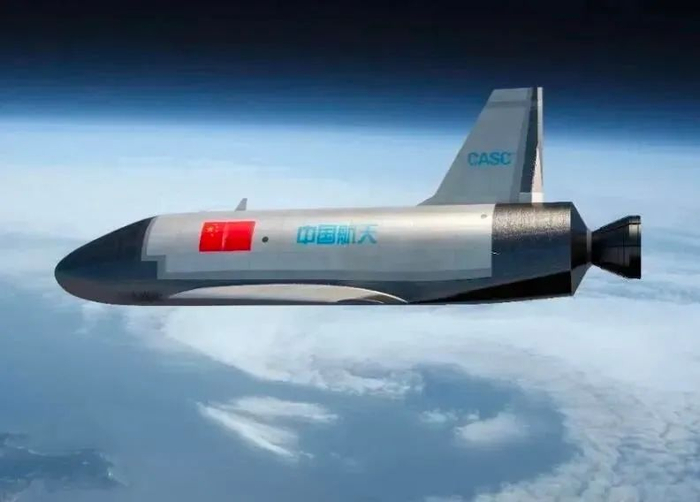 　中国可重复使用飞行器想象图