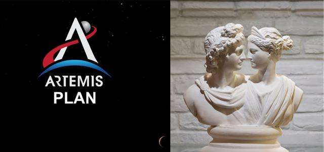 古希腊神话中的月亮女神阿耳忒弥斯同阿波罗是孪生姐弟