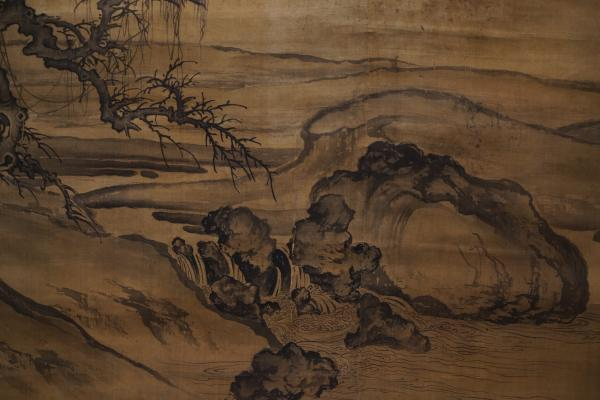 北宋郭熙《窠石平远图》（局部）