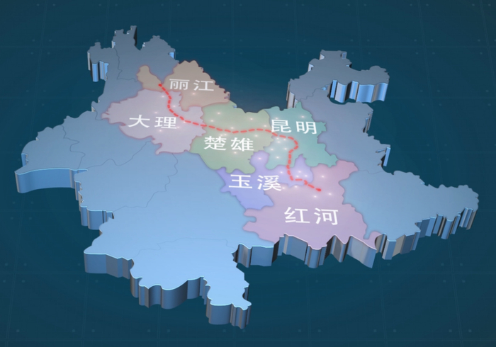 滇中引水二期工程示意图 资料图