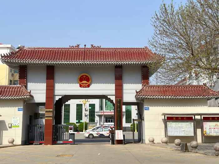 河北省枣强县法院。张梦云 摄