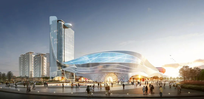 海港中心效果图