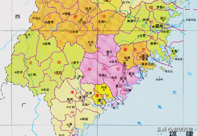 泉州市的区划调整,福建省的第一大城市,为何有12个区县?