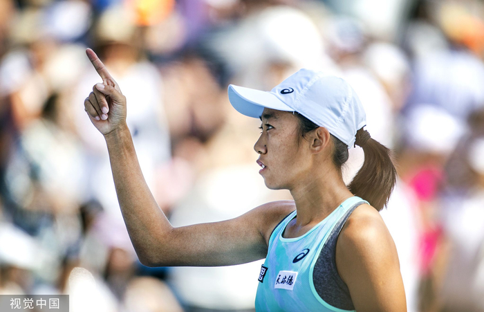 张帅晋级美网16强。本文图片 CFP