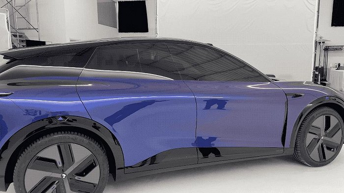 ▲ROBO-01概念车开门过程