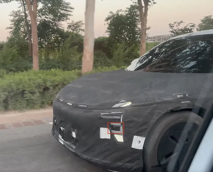 ▲红框内疑似激光雷达