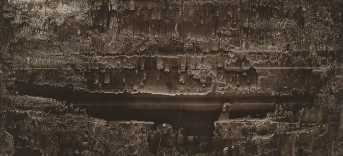 《歌剧》，木心，2002年 38.7×17.6cm，纸本彩墨 收藏机构：木心艺术基金会