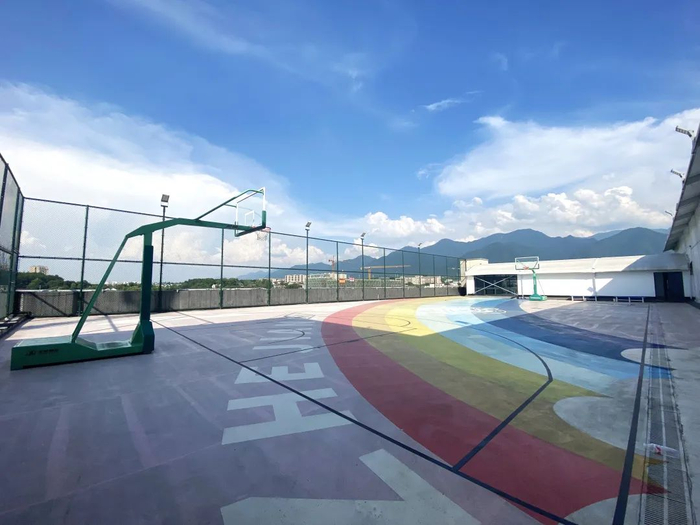 城南街道倍力篮球场（楼顶）