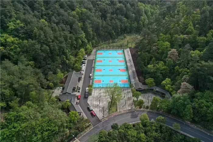 景秀花园篮球场