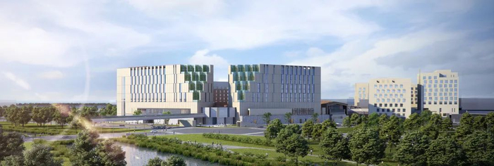       通马路综合交通枢纽效果图     