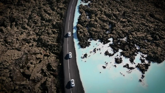 △吉利甲醇车冰岛试驾