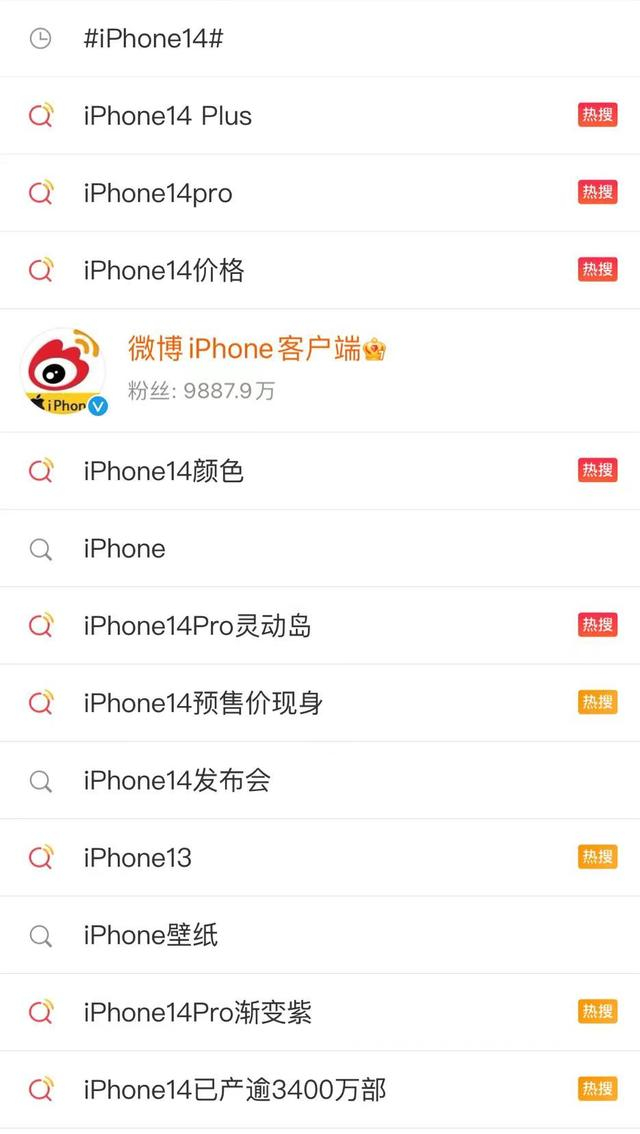 图片来源：苹果、微博