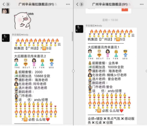 销售们引以为傲的业绩截图 图源知乎@Shirley