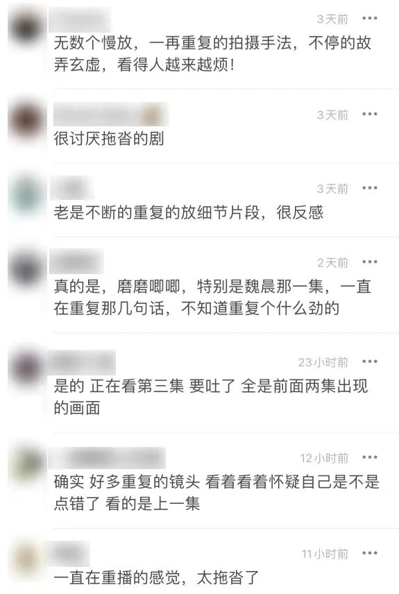 叙事的低效率引起一些观众的批评