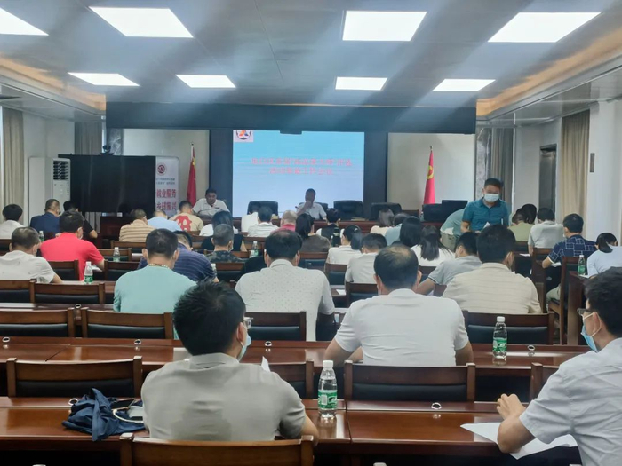 评选活动筹备工作会议。通讯员 陈炳林 摄