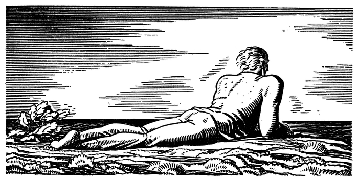 洛克威尔·肯特插画 《老实人》