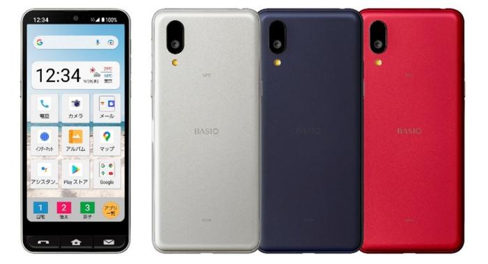 夏普手机BASIO active 发布：配备老年UI，可每天自动报平安_手机