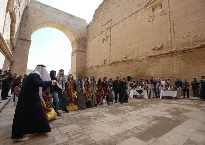 2022年2月，古城第一阶段的修复工作结束，人们举行纪念仪式