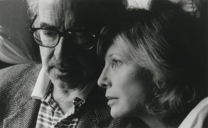 戈达尔与他人生最后的伴侣安娜-玛丽·米埃维尔