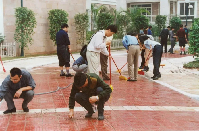 保利花园项目交付前