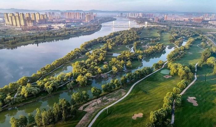 太子河历史文化风光带，风光好。图片来源：台湾《联合报》