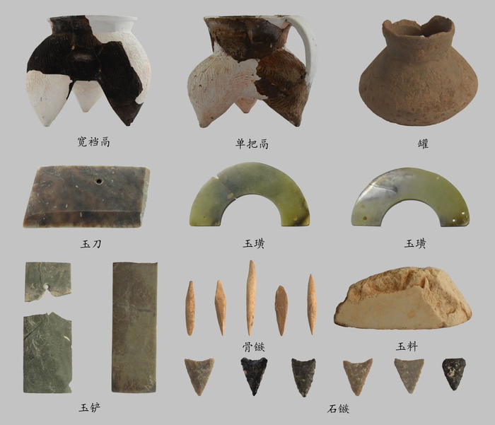 后城咀石城出土器物。国家文物局供图