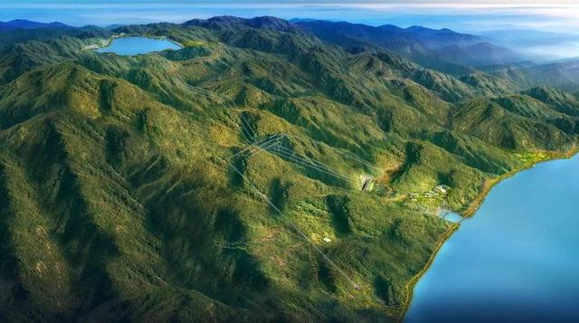 协鑫浙江建德抽水蓄能电站示意图