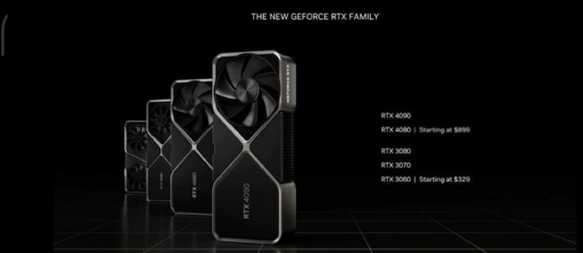 RTX 40系列显卡售价 图片来源：GTC大会