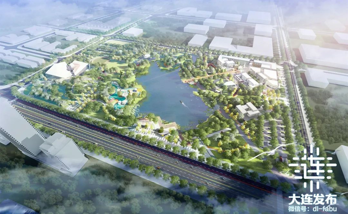 ▲湿地公园规划图