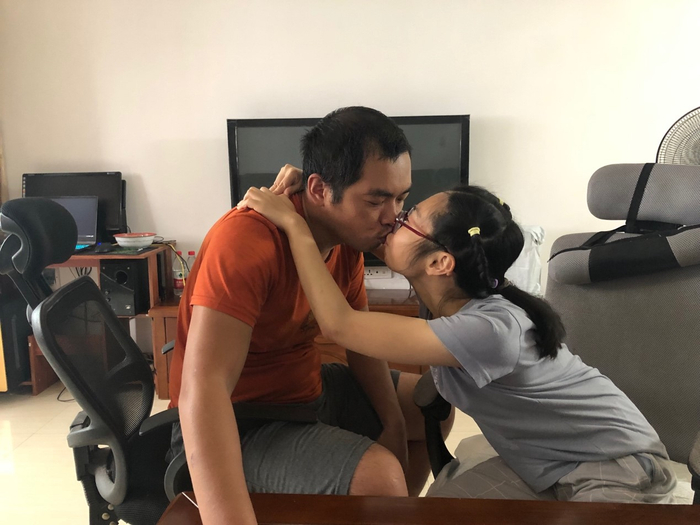 赖敏和丁一舟。本文图片除署名外均为 澎湃新闻记者 陈绪厚 图