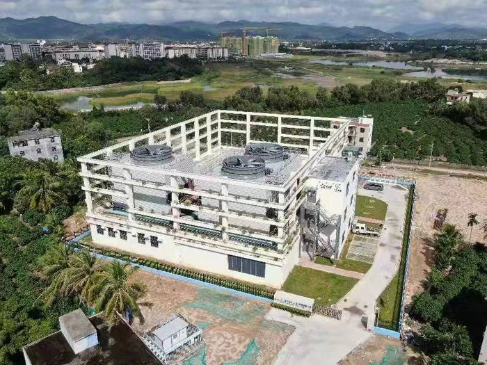 三亚低碳智慧能源综合利用海棠湾示范区项目B能源站。（受访单位供图）