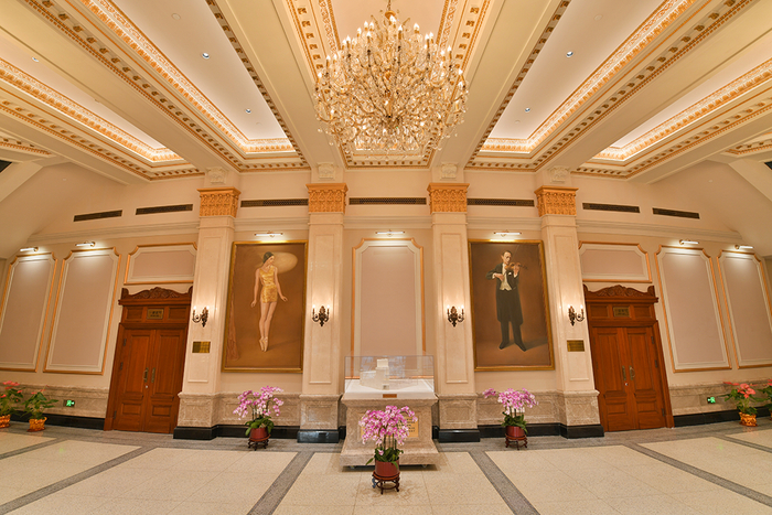 修缮后兰心大戏院大厅