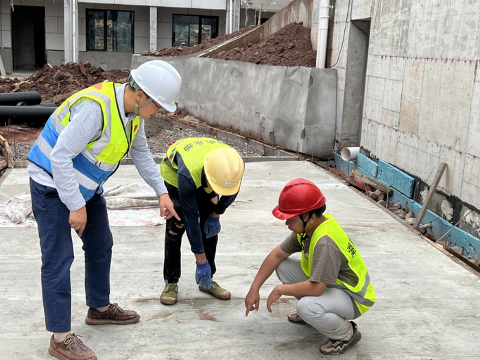 ▲长桥江山线上工地开放