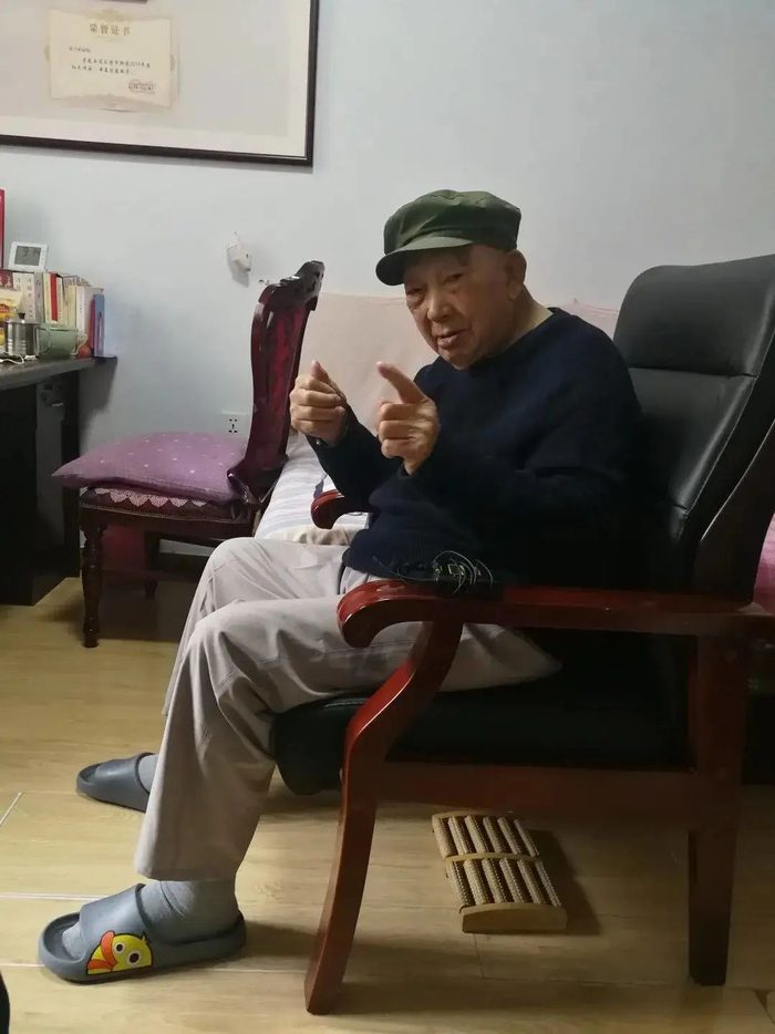 ▲张天武近影，拍于2022年5月25日