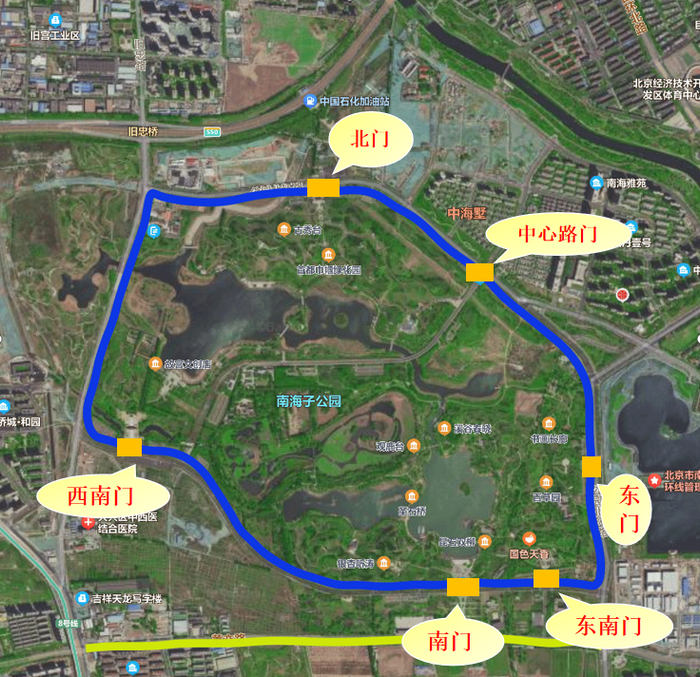 停车场开放情况及分布图