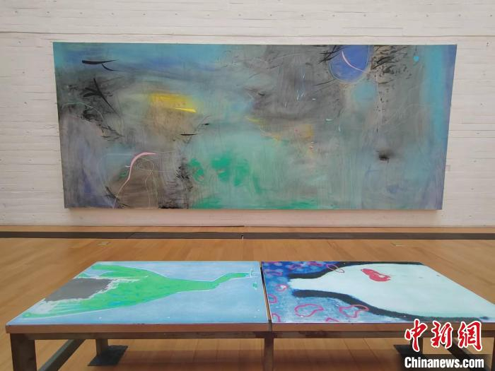 图为周力作品《水之梦》 高雨晴 摄