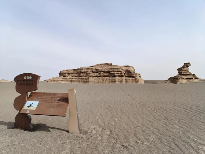 雅丹国家地质公园内一景。高宇婷 图