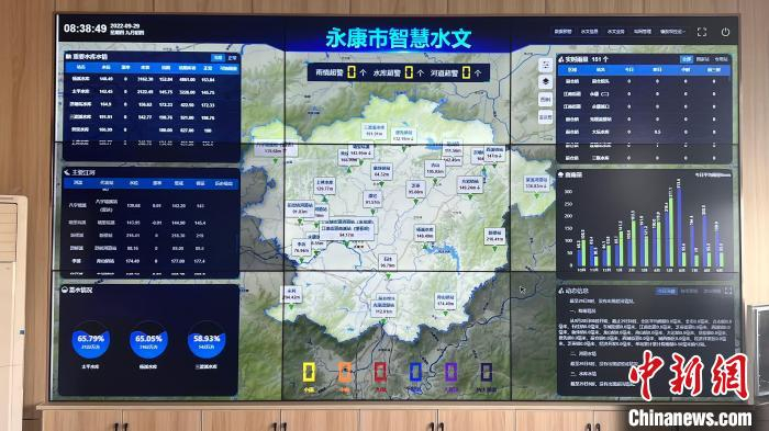永康市智慧水文数字平台 董易鑫摄 摄