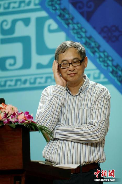 葛兆光教授作客武汉图书馆名家讲坛，作《禅宗及其对中国文化之影响》演讲。孙新明 摄