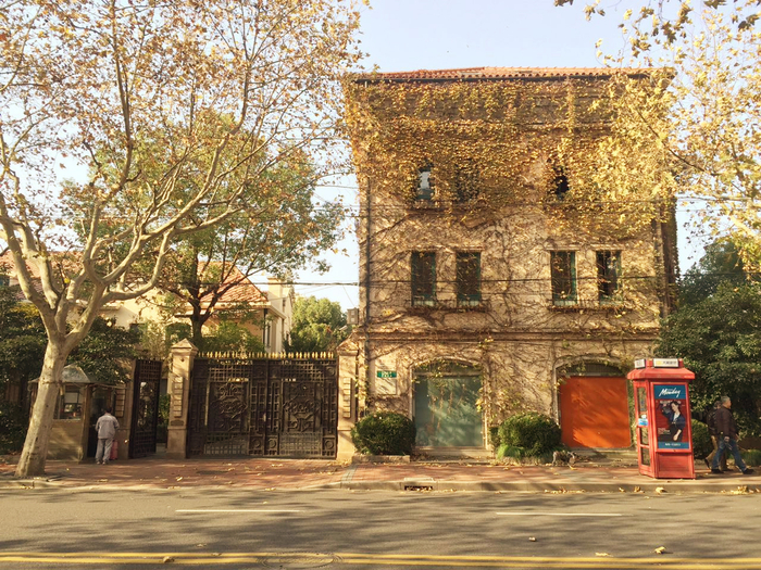 上海一独栋住宅外景。来源：受访者供图