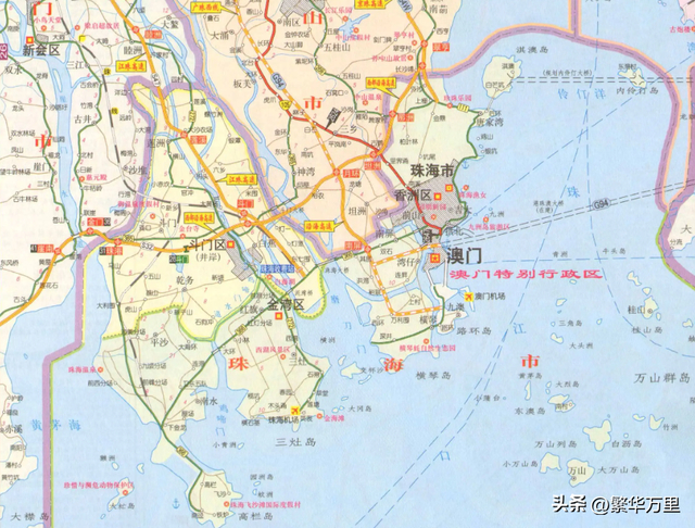 珠海市的区划调整,广东省第6大城市,珠海市为何有3个区?